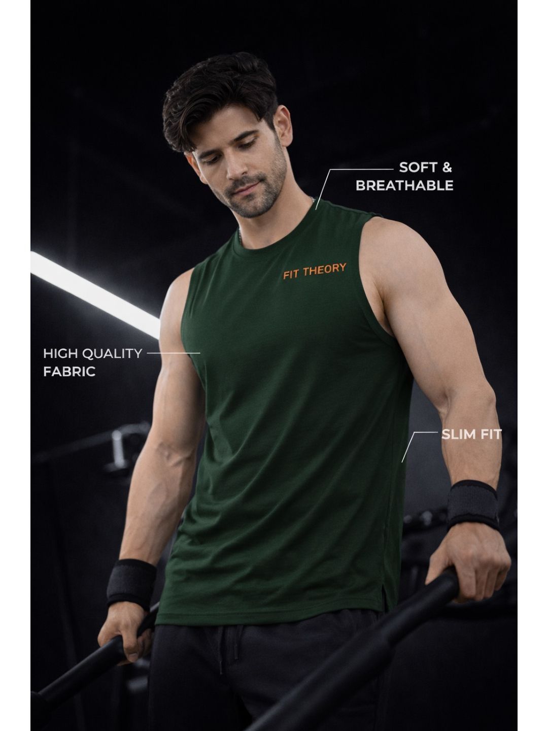 THEFITTHEORY Men Tank Top