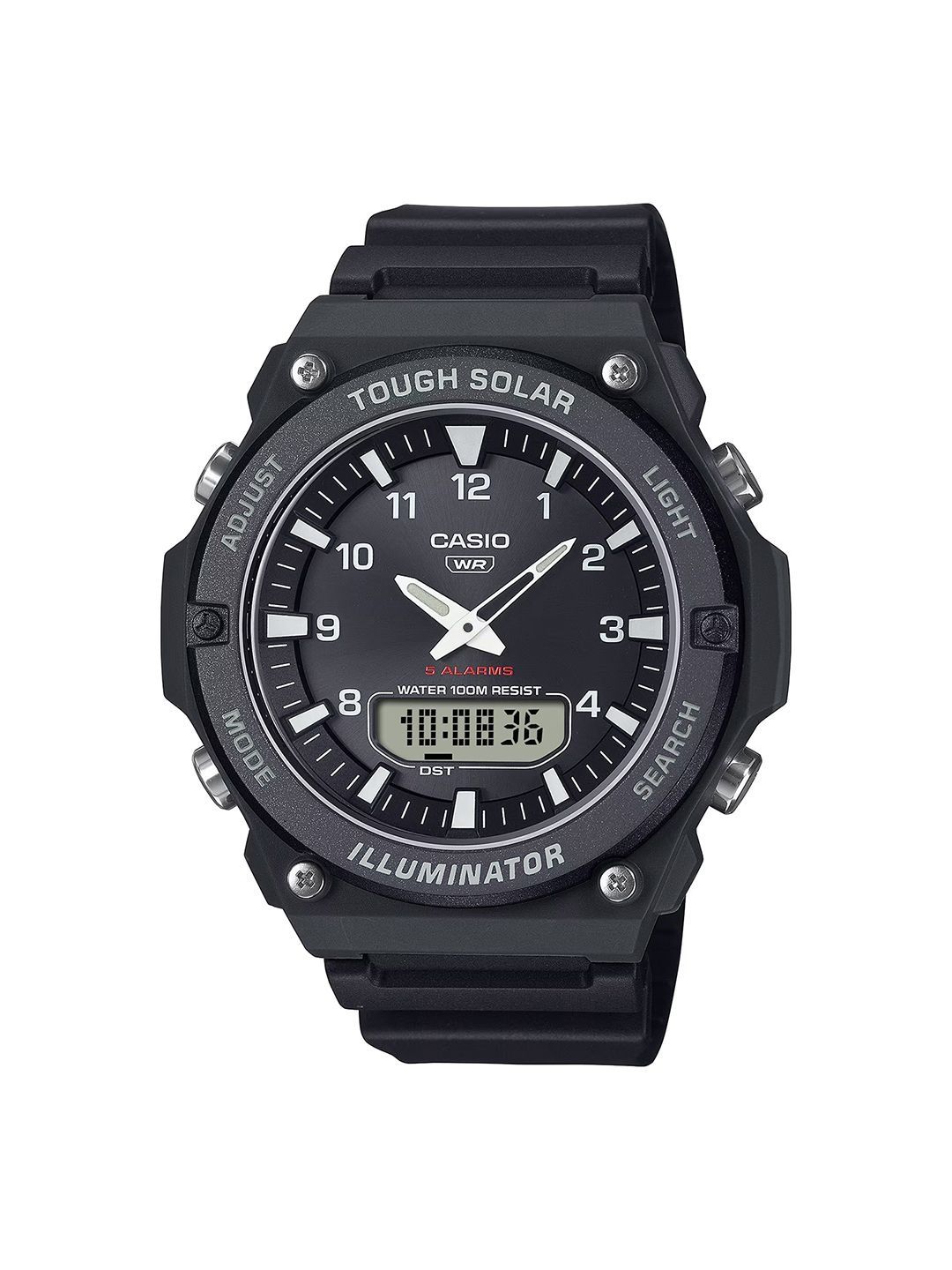 CASIO CASIO Men Dial & Straps Analogue and Digital Chronograph Solar Powered Watch AD286