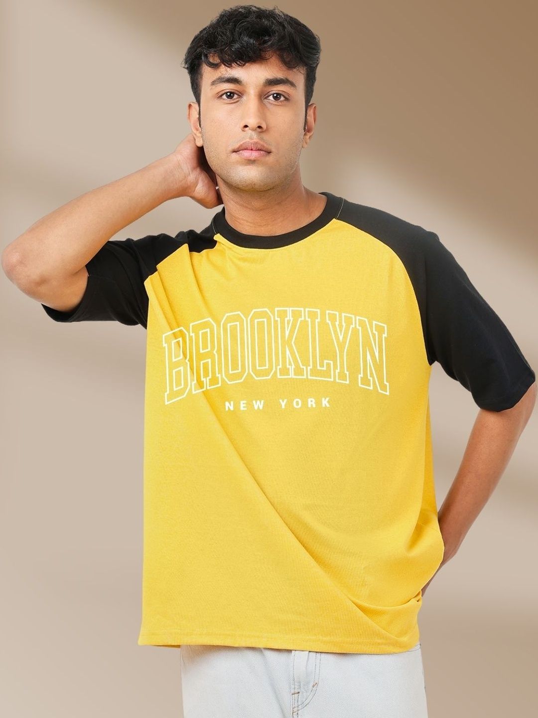 Cool Plus Men Typography Printed T-shirt