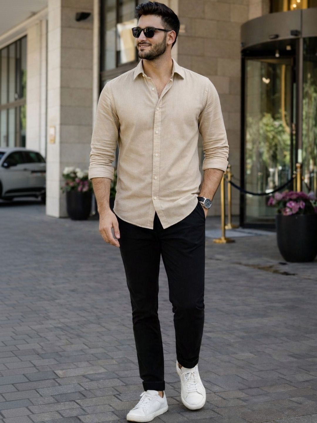 HERE&NOW Men Comfort Casual Shirt