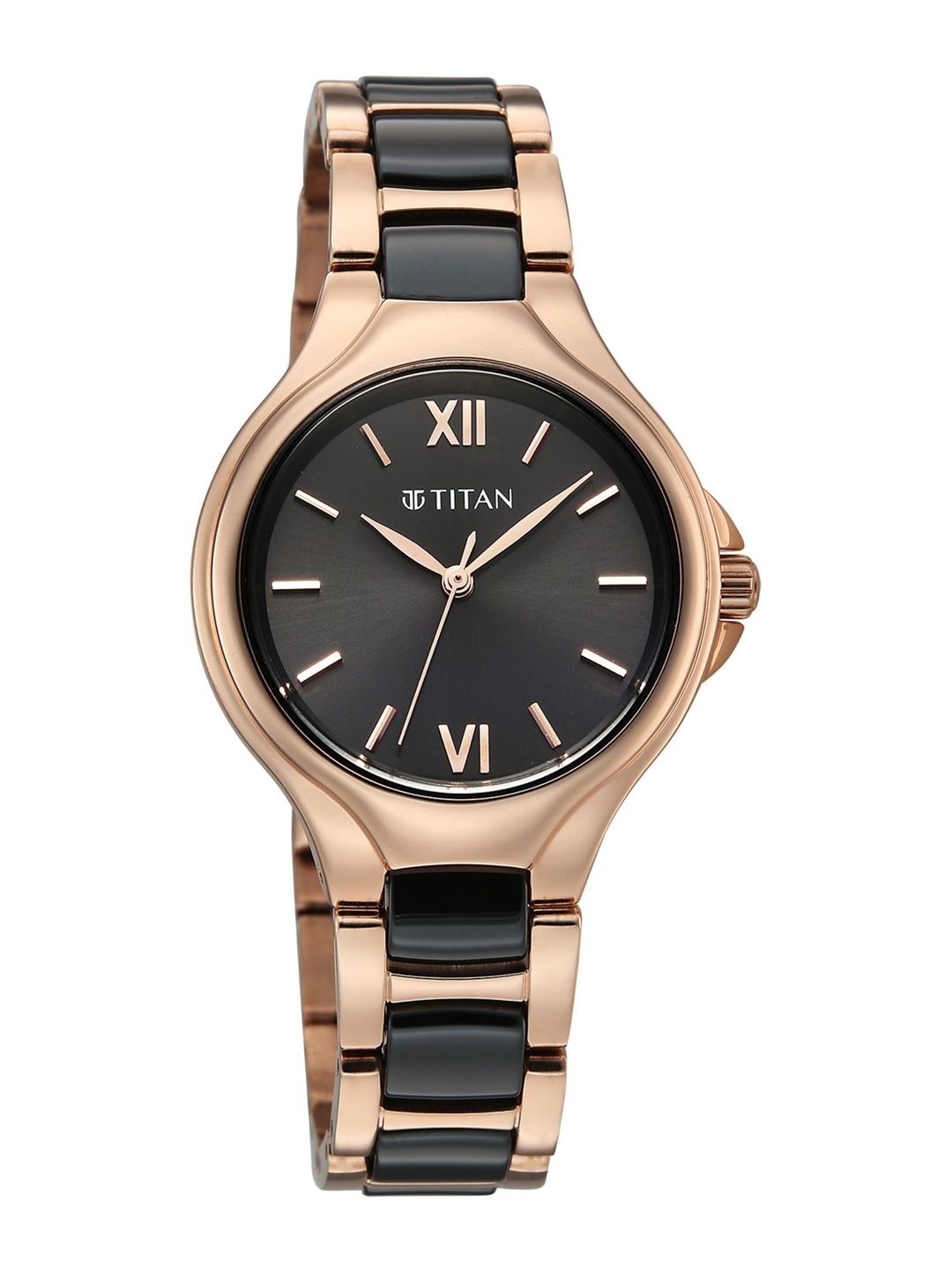 Work Essentials Black Dial Quartz Analog Watch - 95380KD01