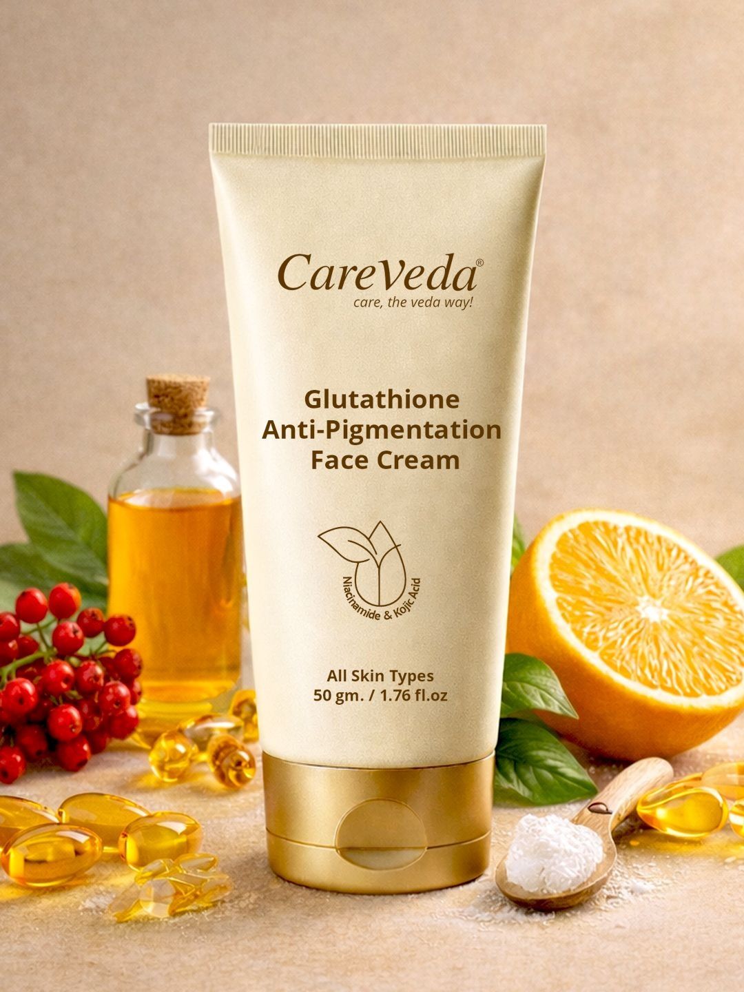 glutathione anti pigment cream Buy CareVeda Glutathione Anti-Pigmentation Face Cream - 50 g - Day Cream  for Unisex 39948485