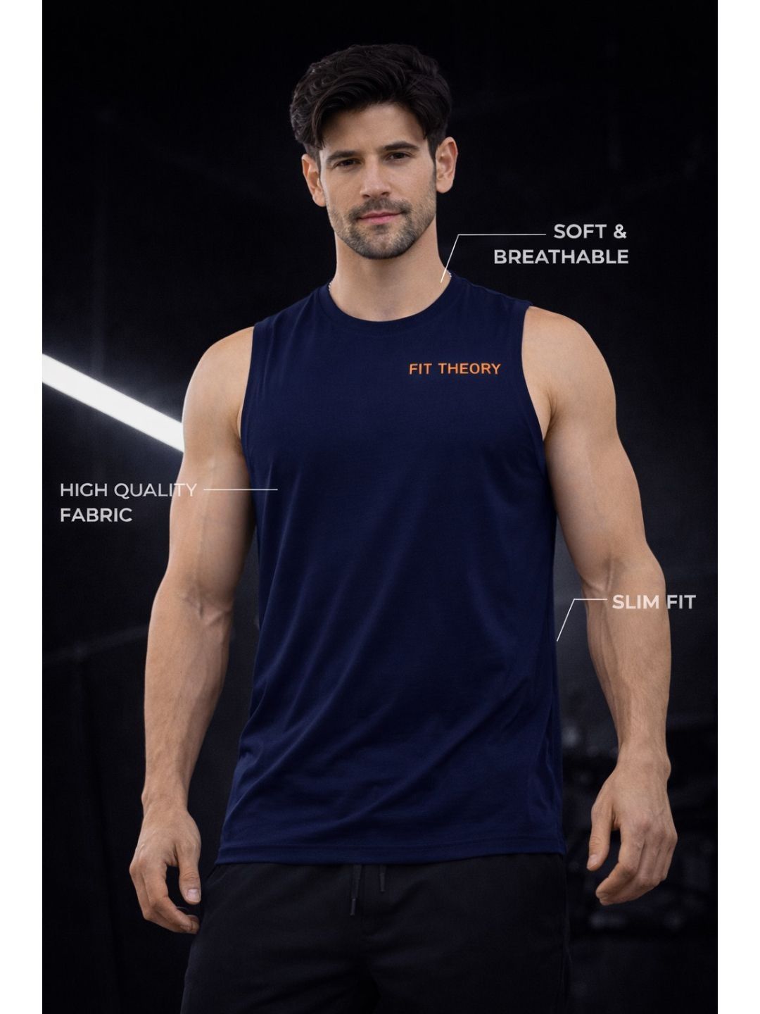 THEFITTHEORY Men Tank Top
