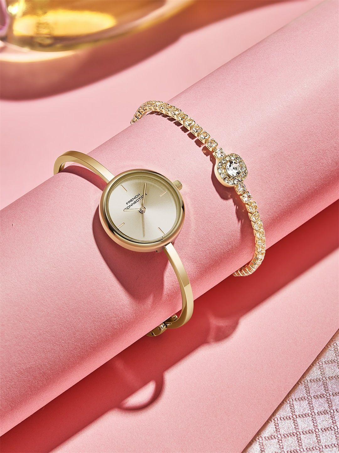 French Connection French Connection Women Watch Gift Set FCB26GM