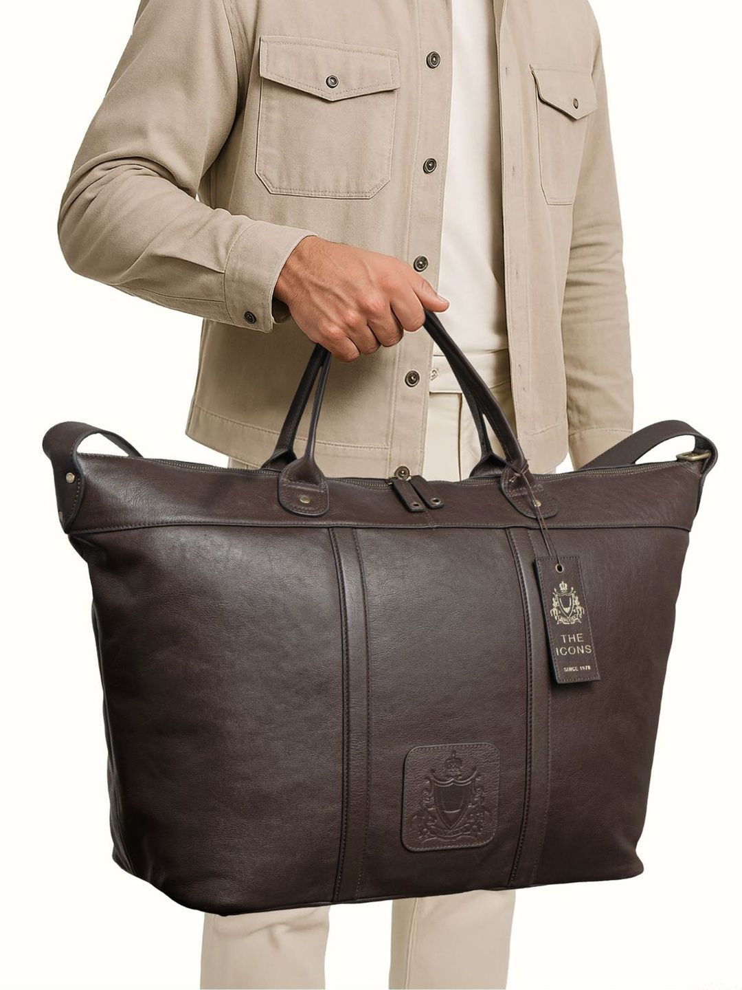 Hidesign Leather Shouler Strap Handbag