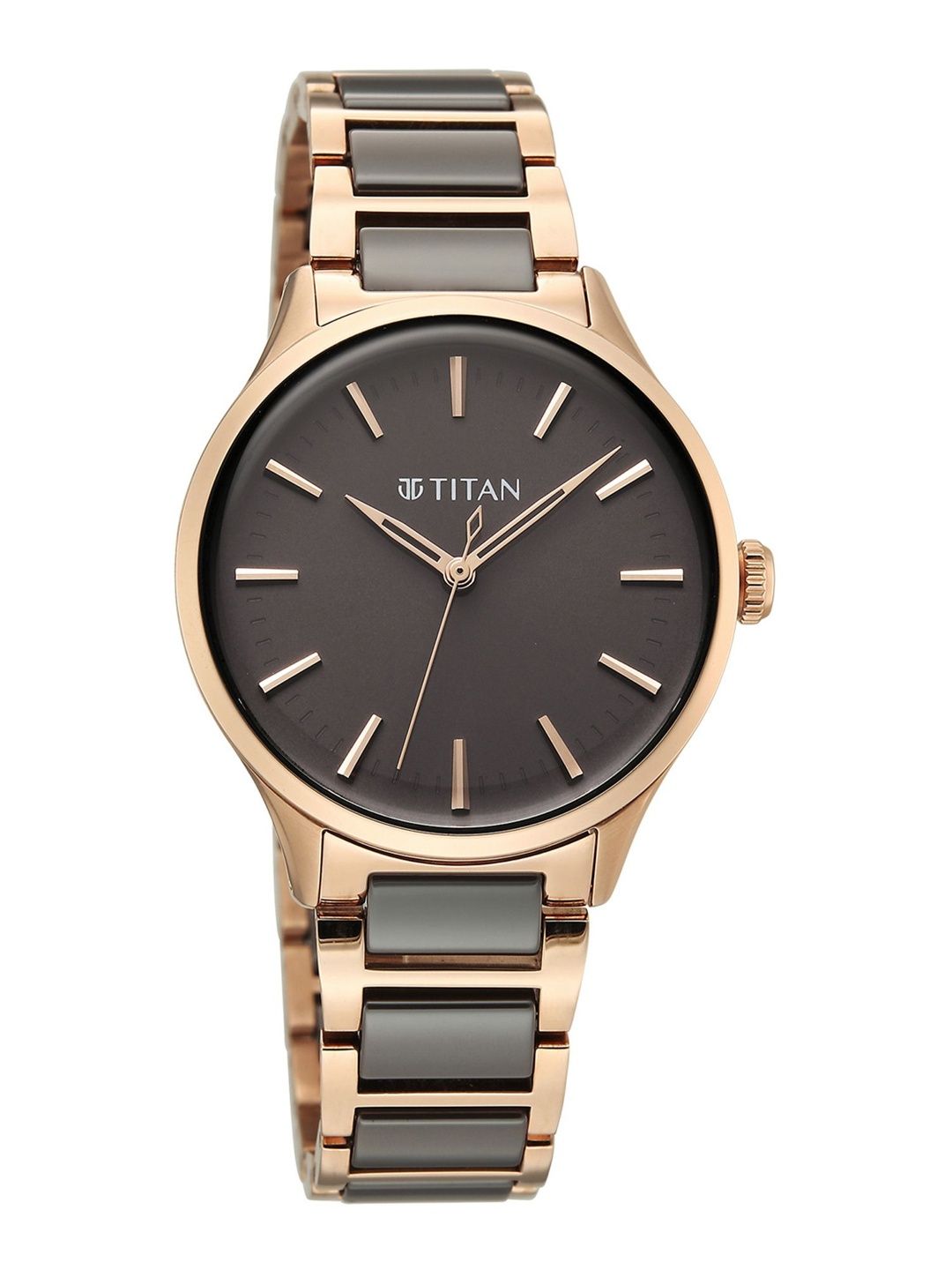 Work Essentials Brown Dial Quartz Analog Watch - 95379KD01