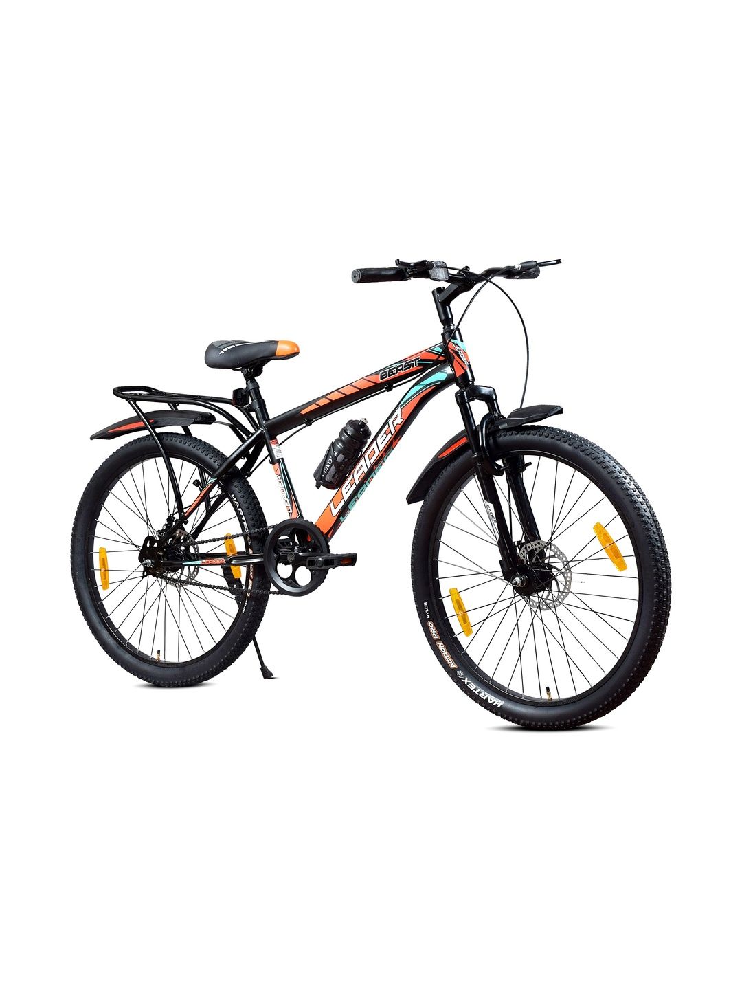 LEADER LEADER Beast 26T IBC Premium Single Speed Front Suspension Dual Disc Brakes Cycle