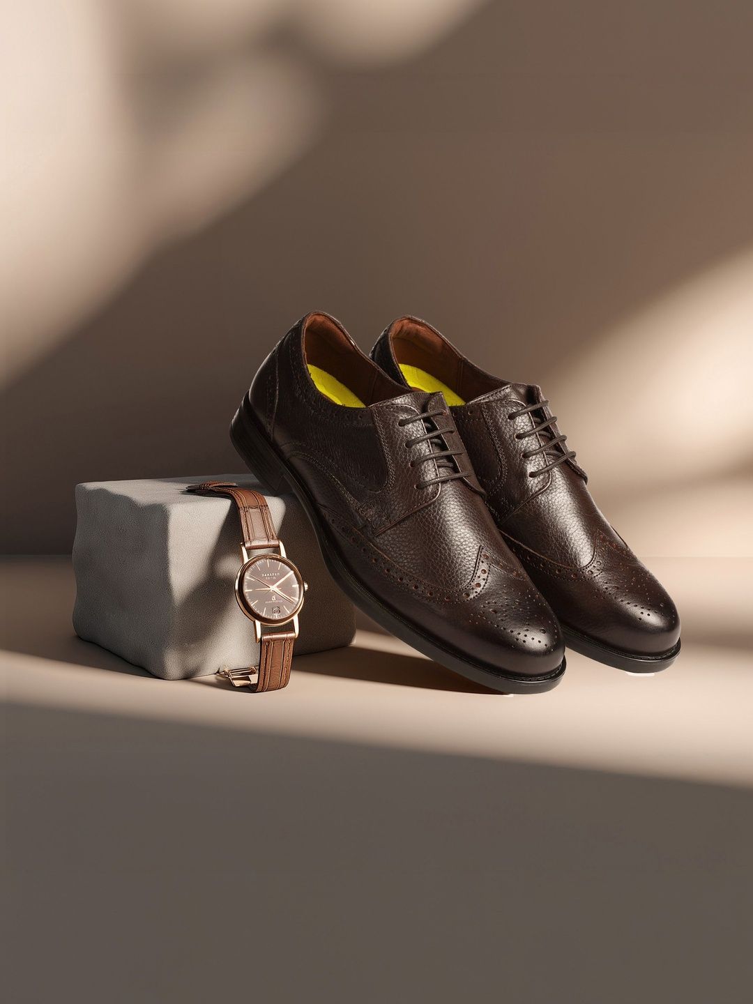 Florsheim Men Solid Formal Derby Shoes