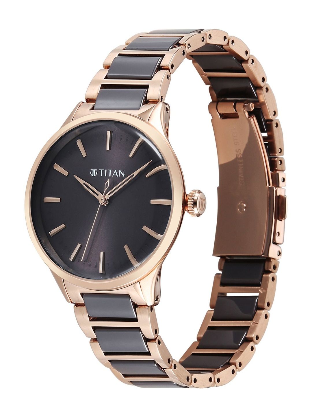 Work Essentials Brown Dial Quartz Analog Watch - 95379KD01