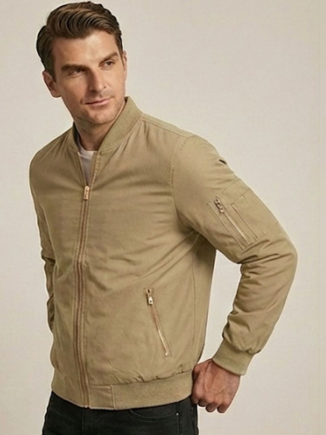 MIA FASHION Men Windcheater Bomber Jacket
