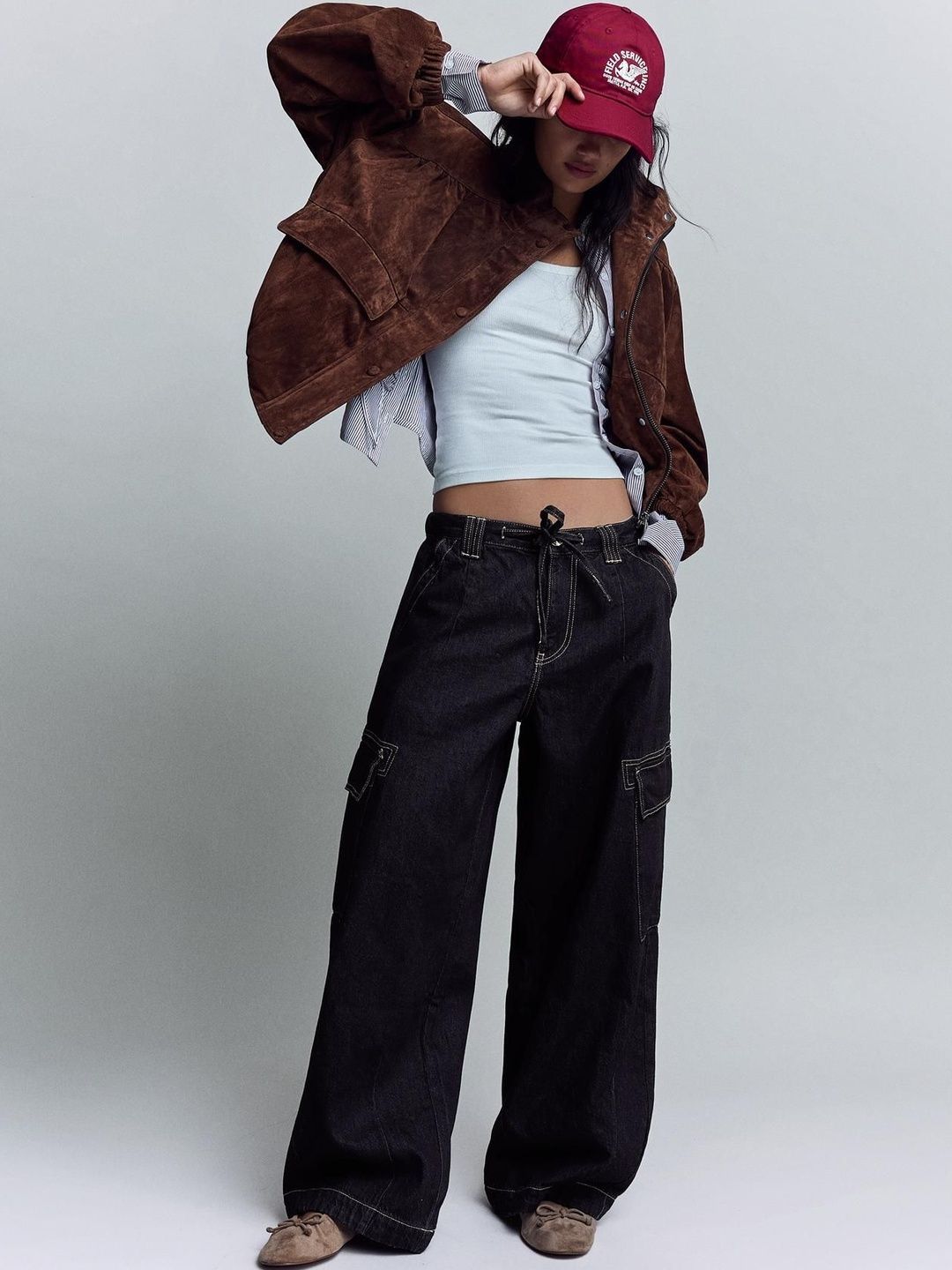 Parachute cargo jeans