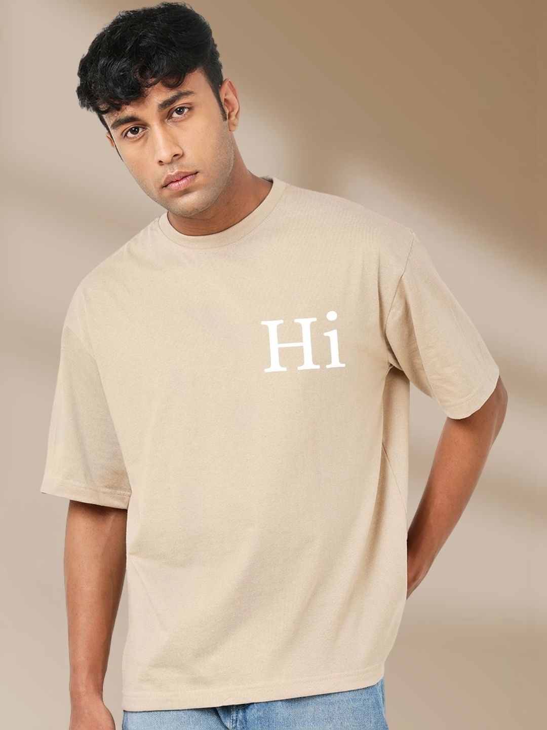 Cool Plus Men Typography Printed T-shirt