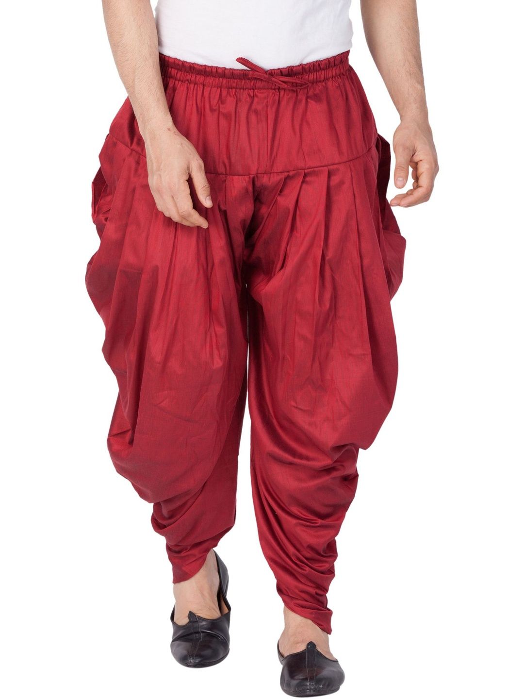 VASTRAMAY Men Cotton Dhoti Dhotis