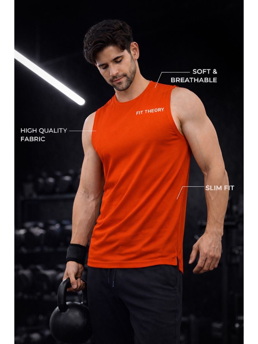 THEFITTHEORY Men Tank Top