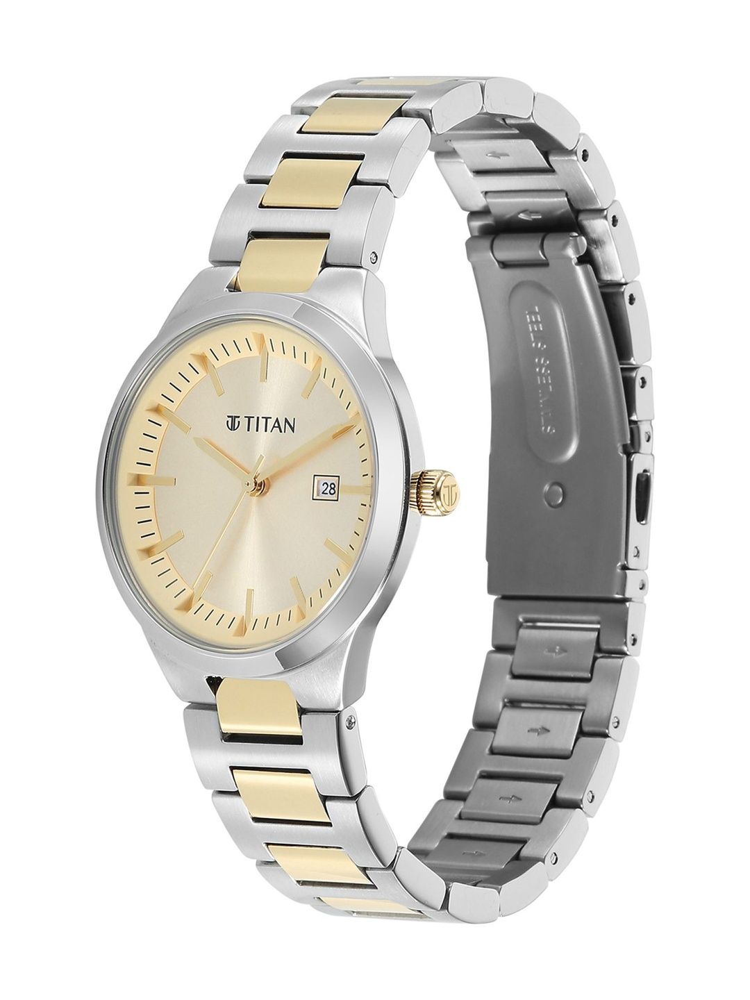 Workday Wonders 2 Lt Champ Dial Quartz Analog Watch - 95369BM01
