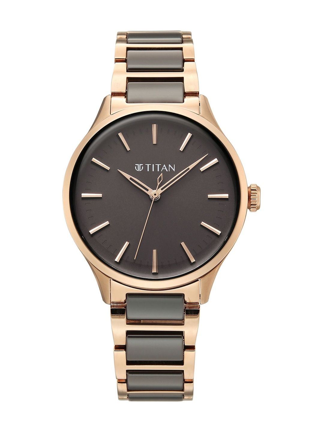 Work Essentials Brown Dial Quartz Analog Watch - 95379KD01