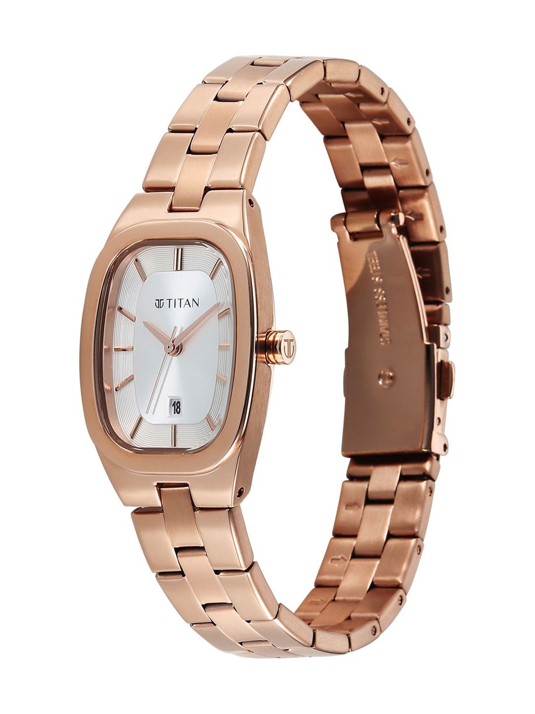 Work Essentials Silver Dial Quartz Analog Watch - 95378WM01