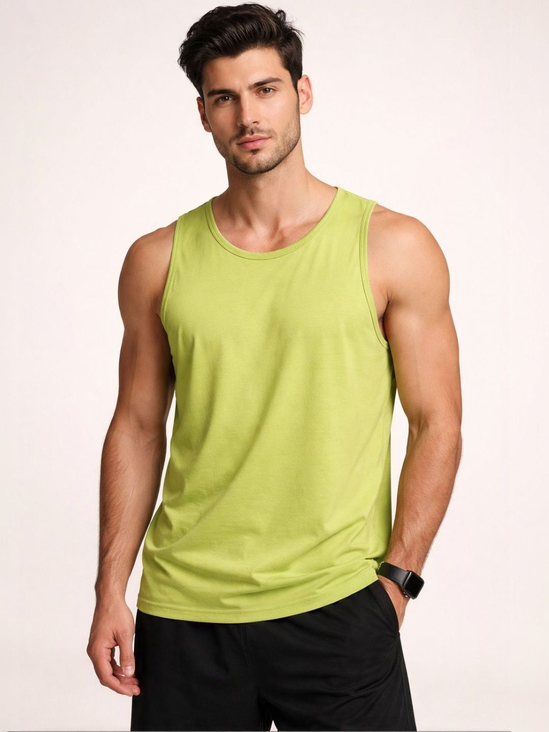 Diwazzo Cotton Blend Tank