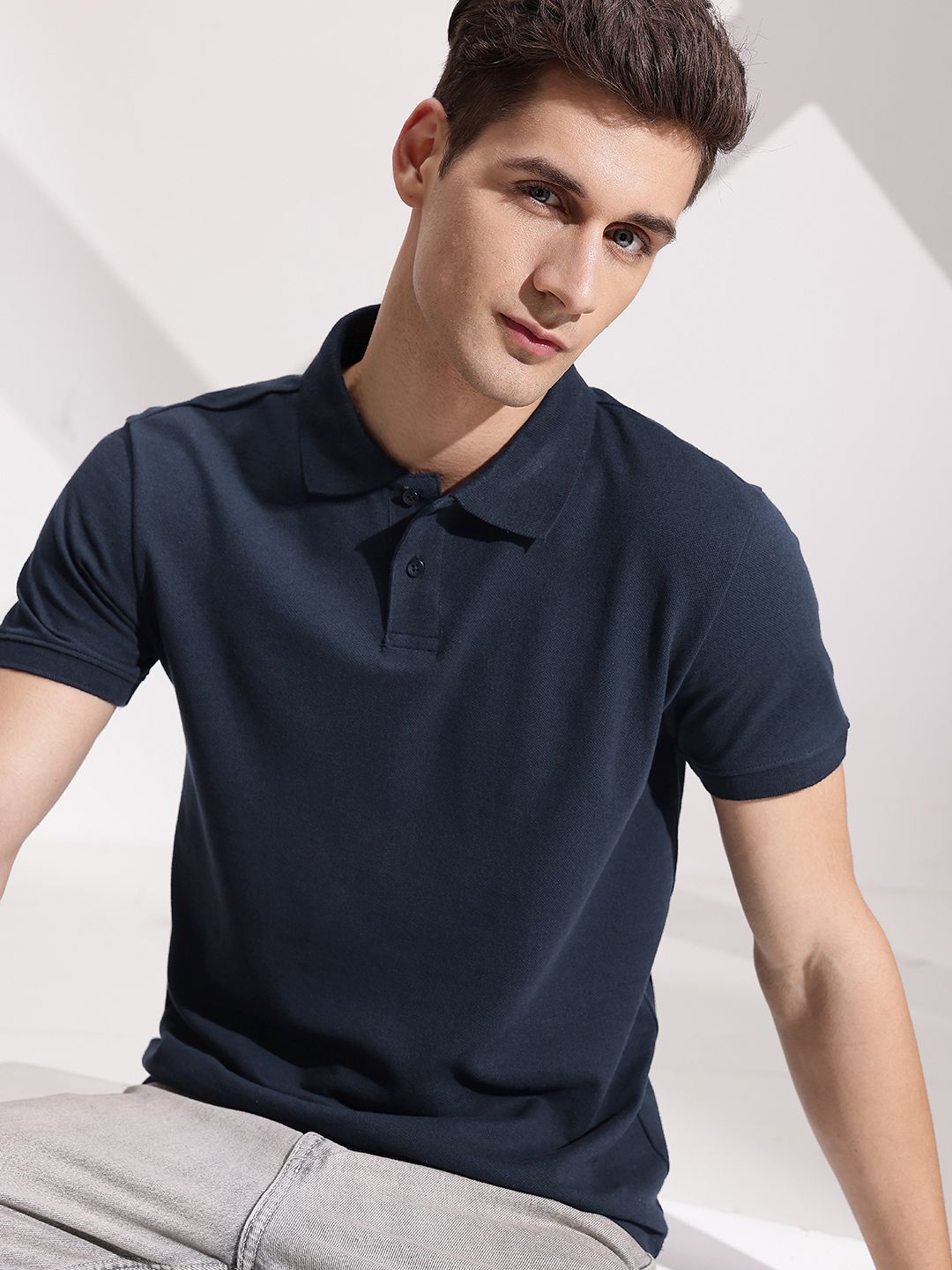 encore by INVICTUS Polo Collar T-shirt