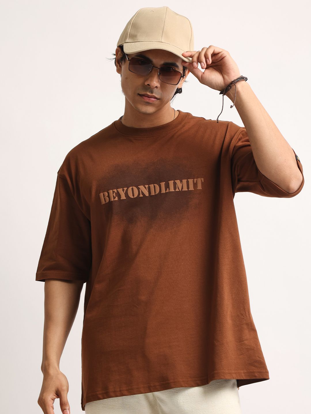Maniac Men Typography Printed T-shirt