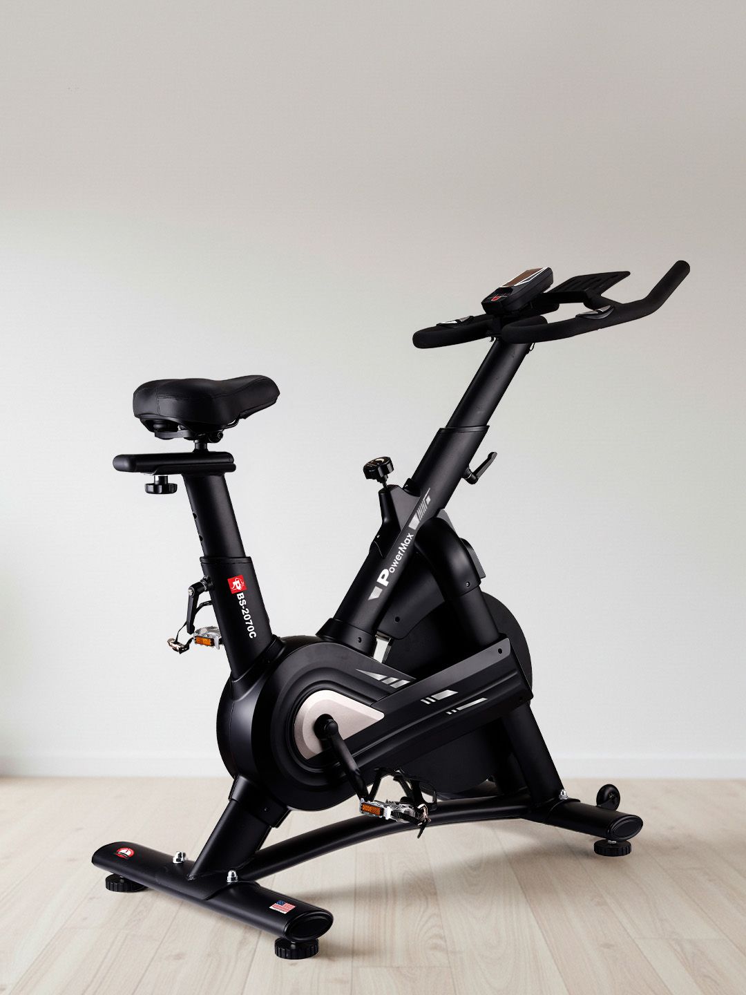 PowerMax Fitness PowerMax Fitness BS-2070C Semi-Commercial Spin Bike For Home Gym