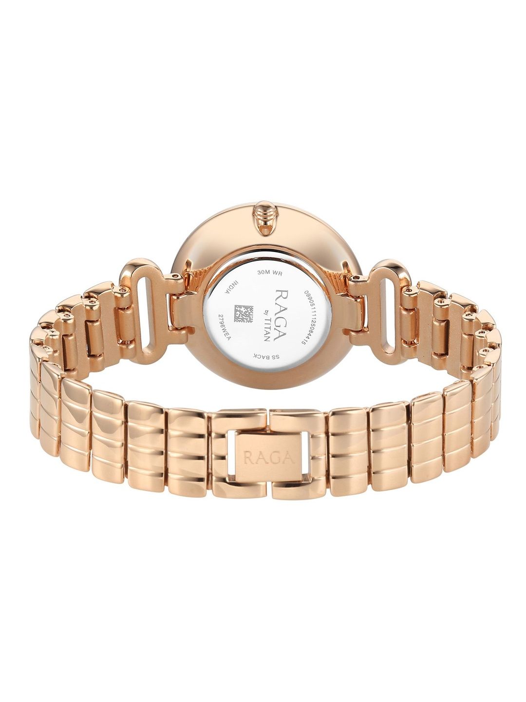 Raga Allure Rose Gold Dial Quartz Analog Watch - 2796WM01