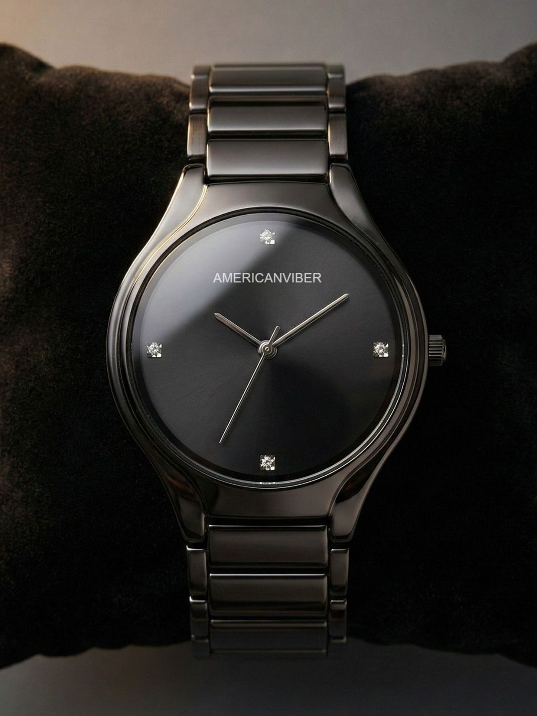 Americanviber Dial & Bracelet Style Straps Analogue Multi Function Watch