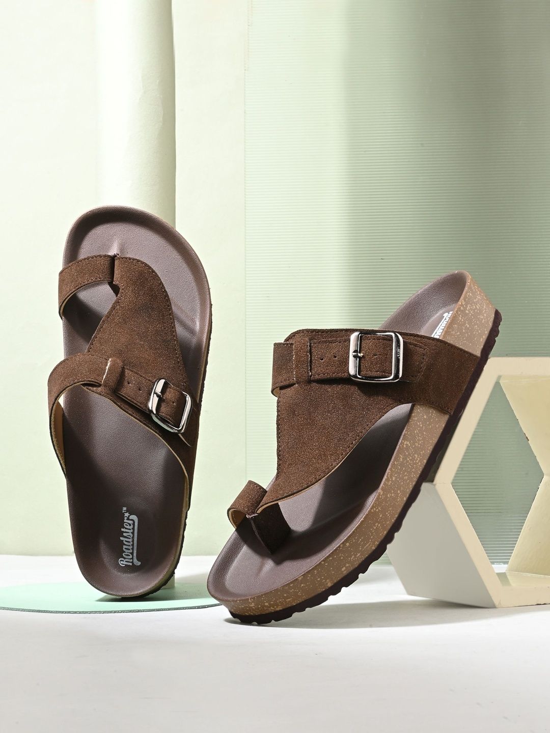 The Roadster Lifestyle Co Men Slip-On Comfort Sandals