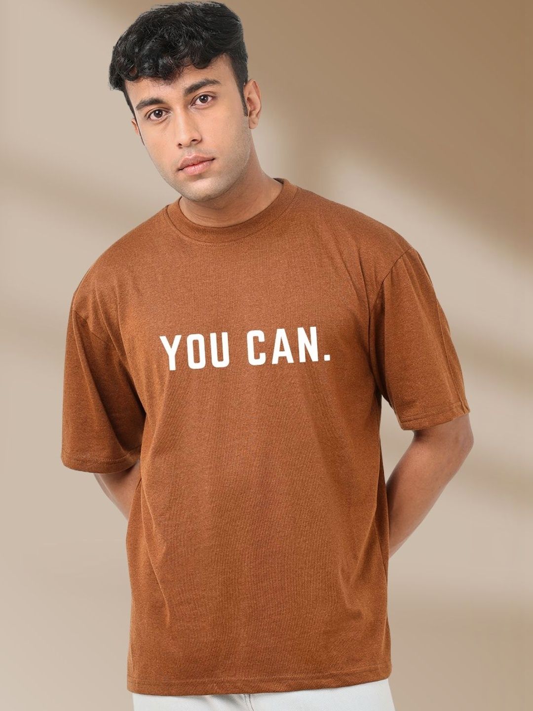 Cool Plus Men Typography Printed T-shirt