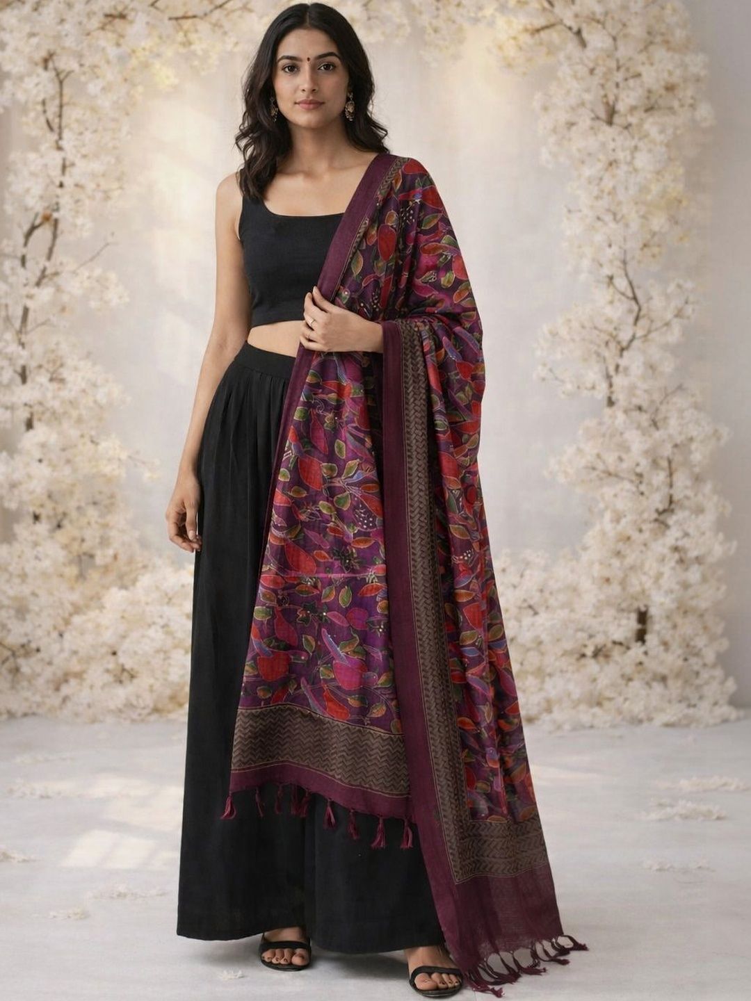 HERE&NOW Printed Dupatta