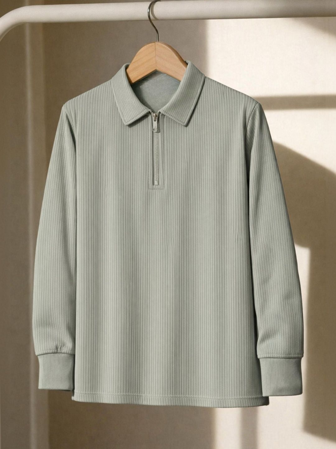 MACK JONNEY Men Polo Collar T-shirt
