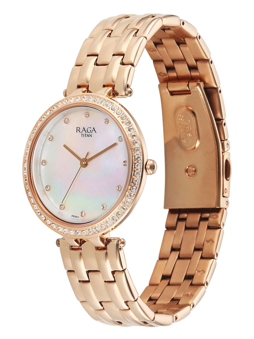 Raga Allure White Mother Of Pearl Dial Quartz Analog Watch - 2793WM02