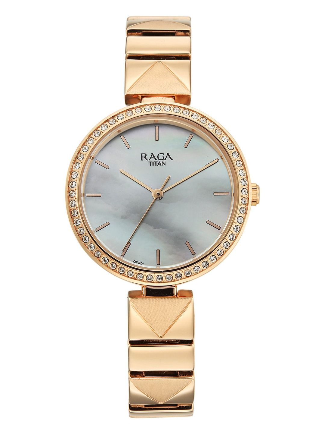 Raga Allure White Mother Of Pearl Dial Quartz Analog Watch - 2787WM01