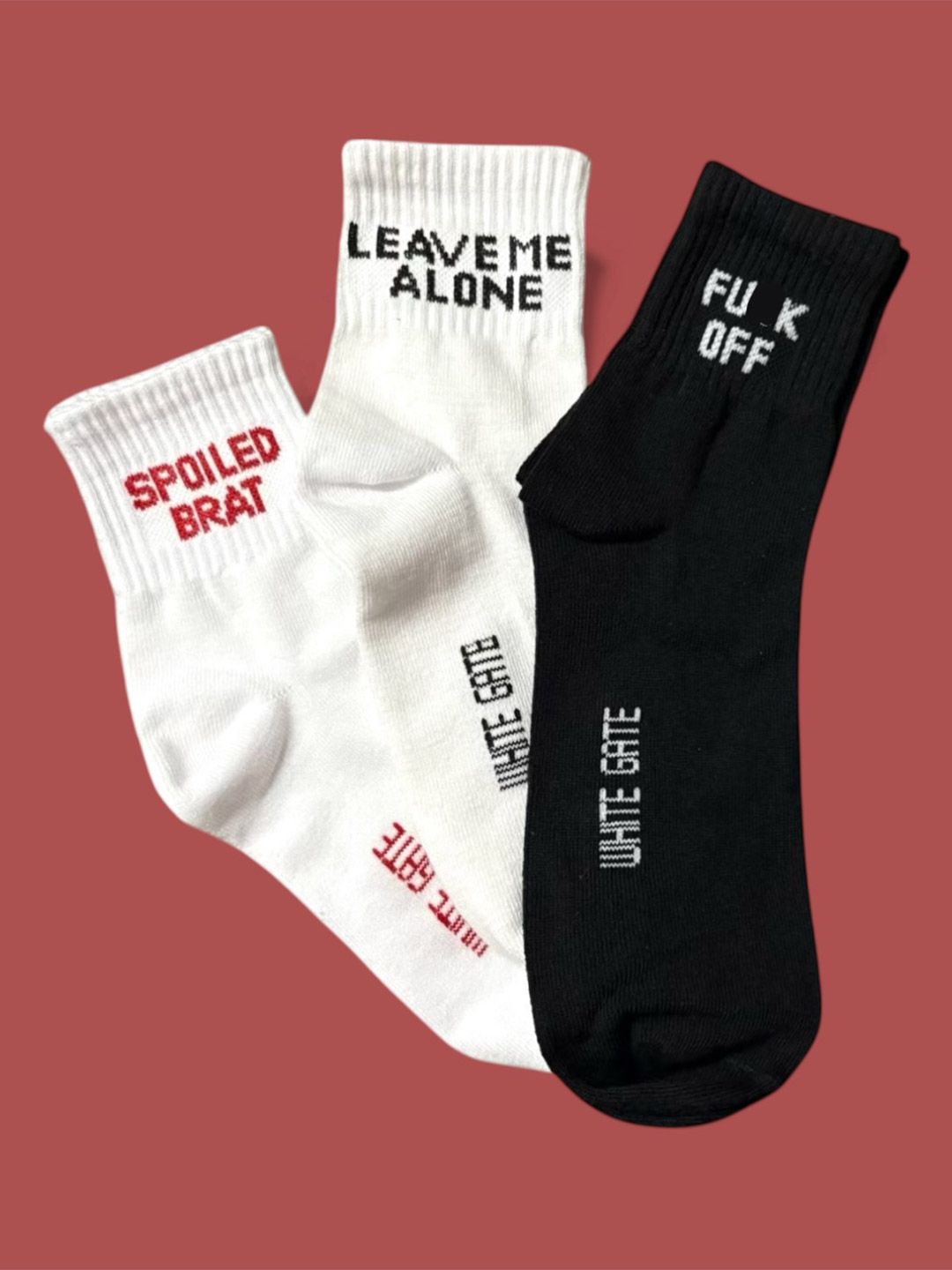 WhiteGate Men Cotton Blend Assorted Patterned Ankle Length Socks