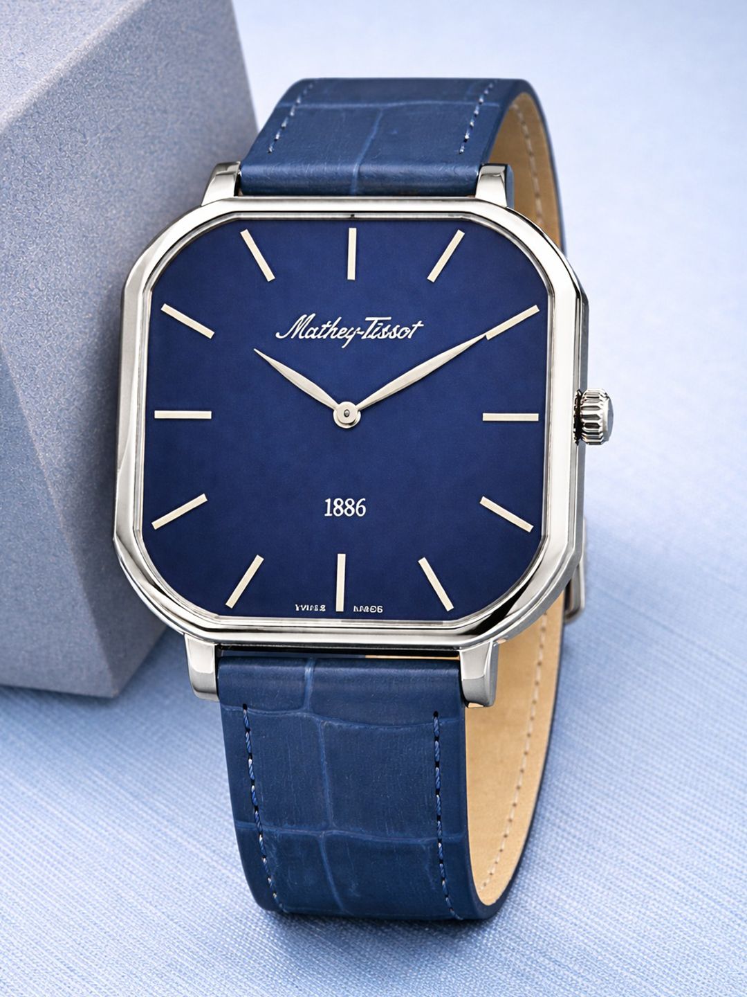 Buy ZEPPELIN New Captains Line Leather Straps Analogue Automatic