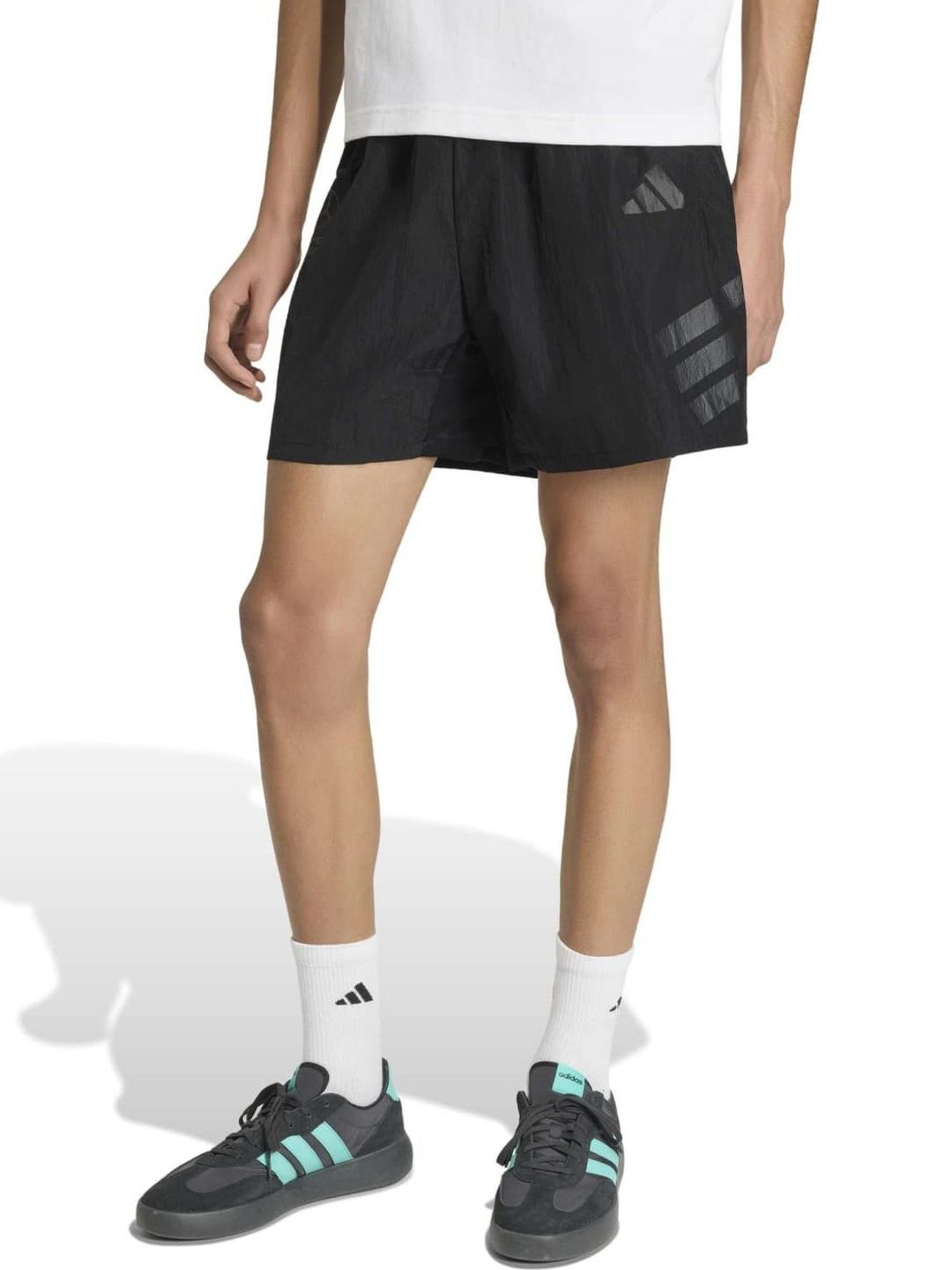 ADIDAS ADIDAS Mercedes - Amg Petronas Formula 1Team Night Men Loose Fit Sports Shorts