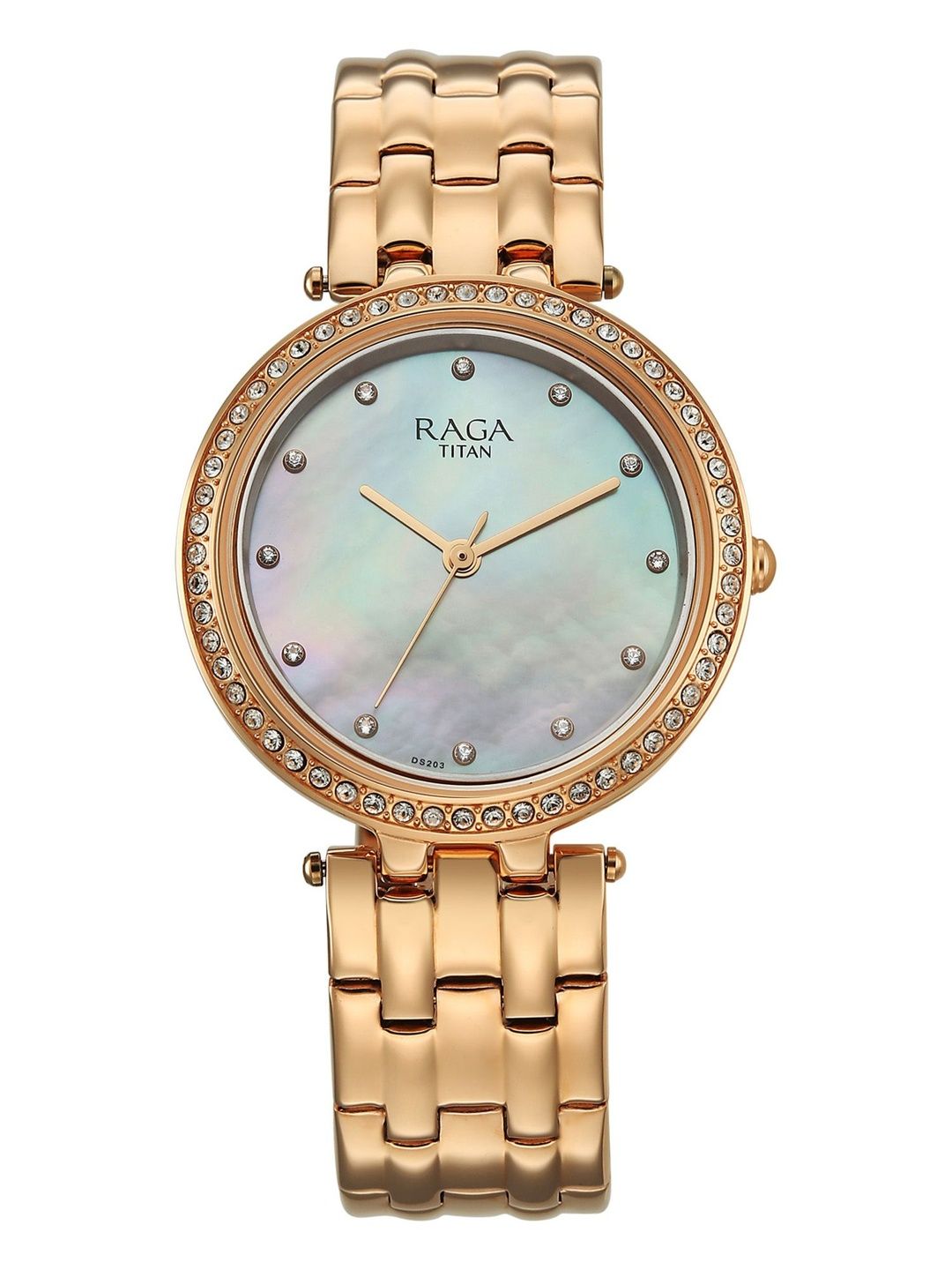 Raga Allure White Mother Of Pearl Dial Quartz Analog Watch - 2793WM02
