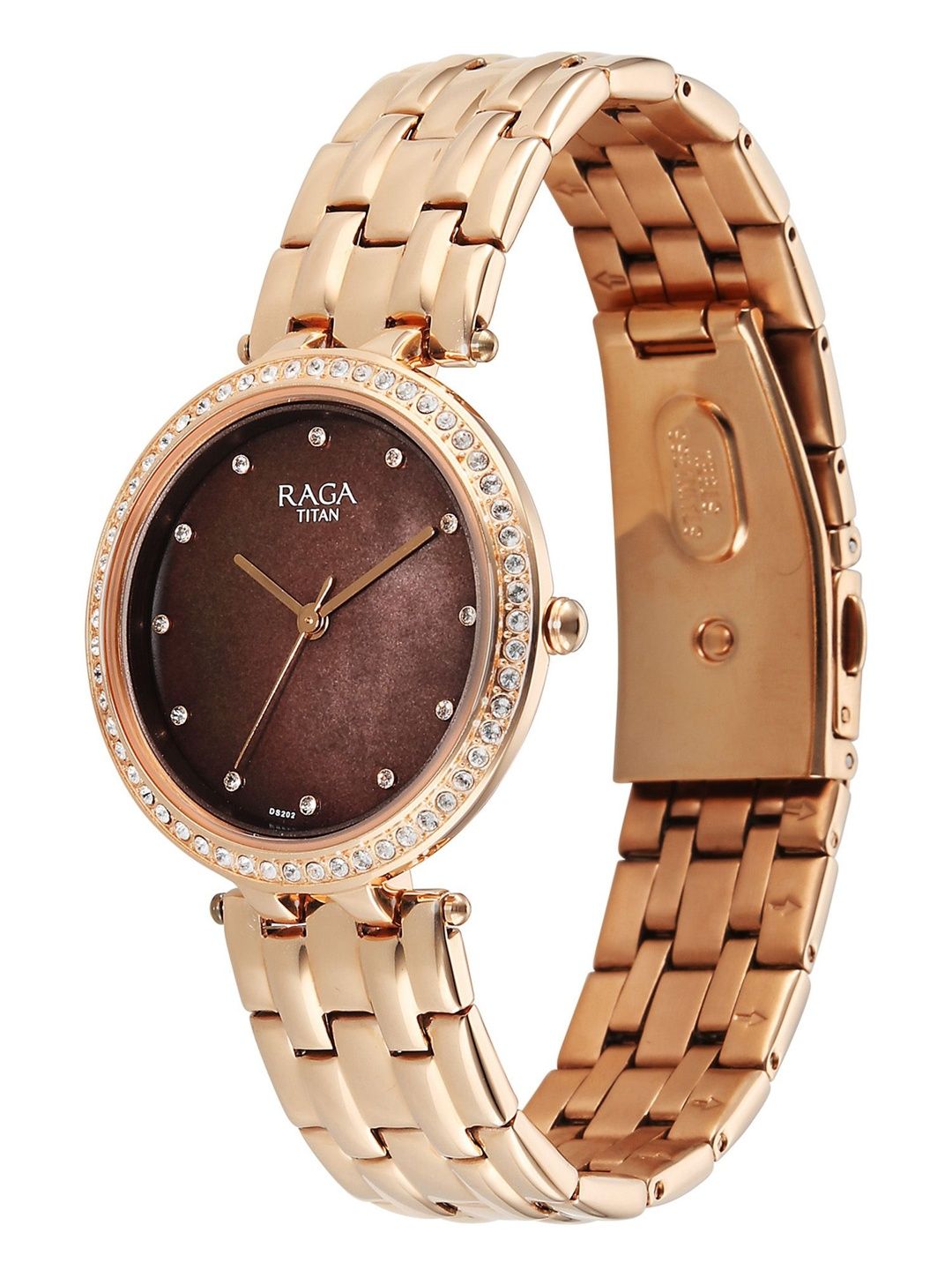 Raga Allure Brown Mother Of Pearl Dial Quartz Analog Watch - 2793WM01