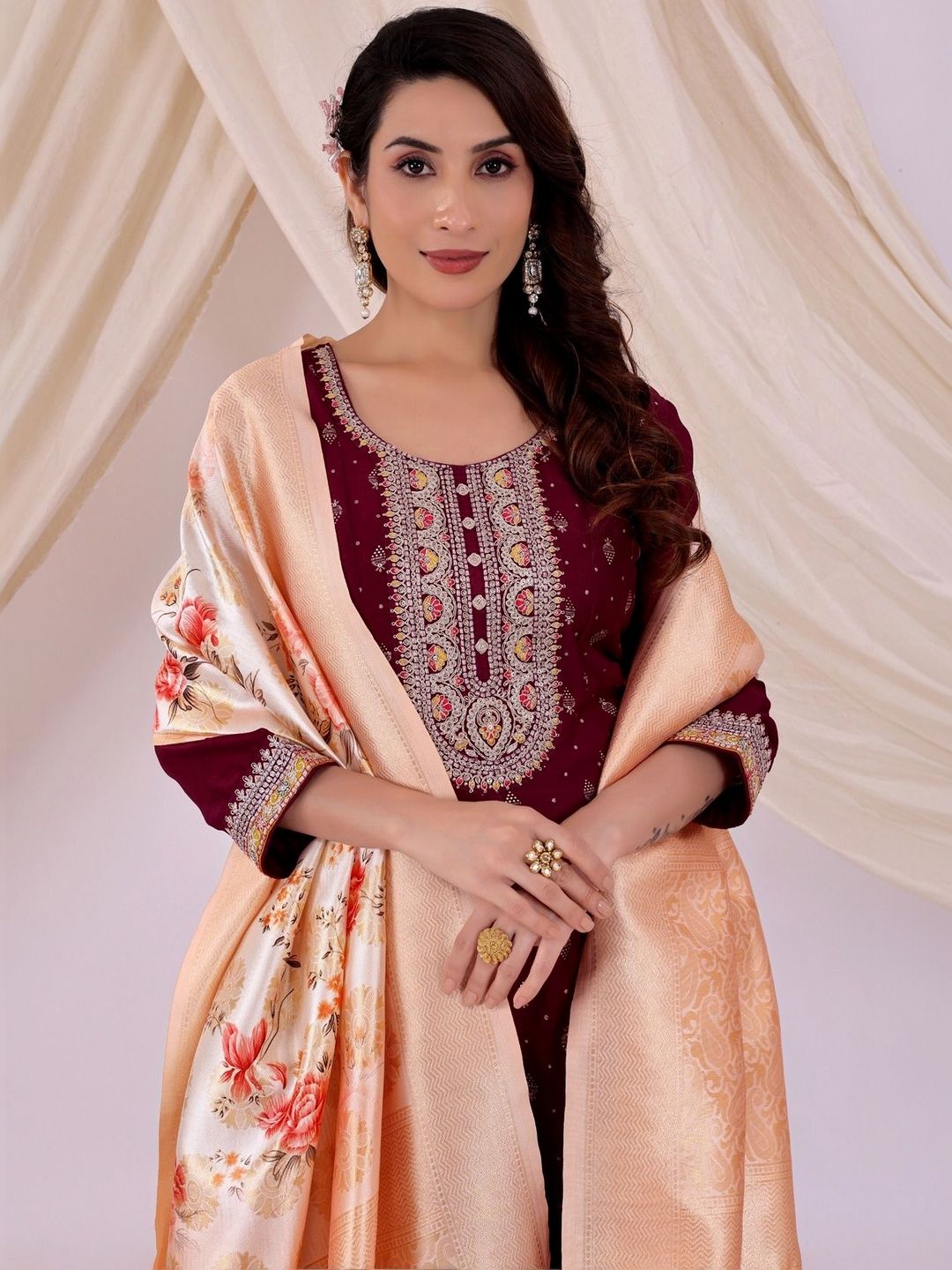 HERE&NOW Printed Dupatta