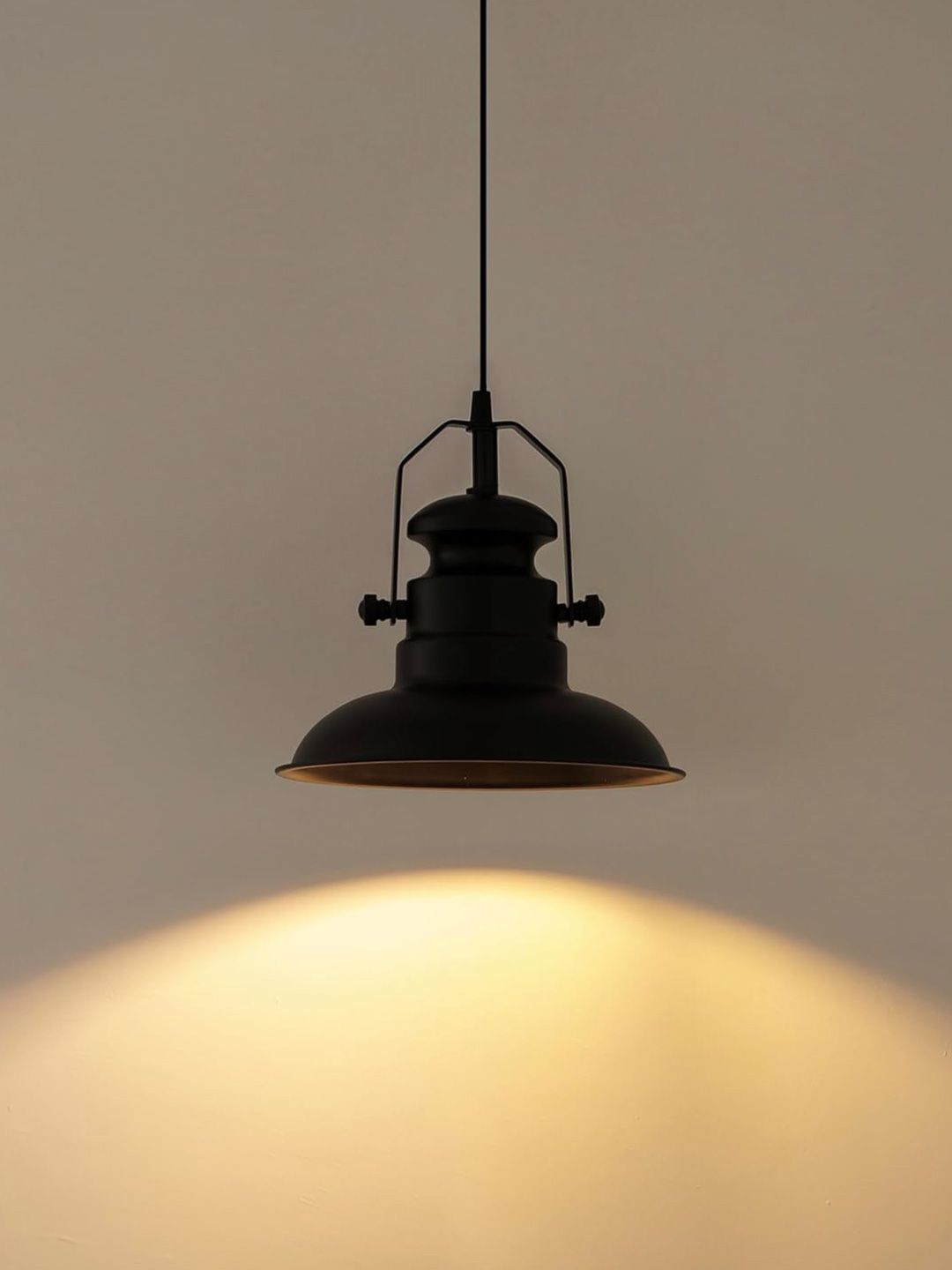 Divine Trends Sailors Black Pendant Hanging Lamp