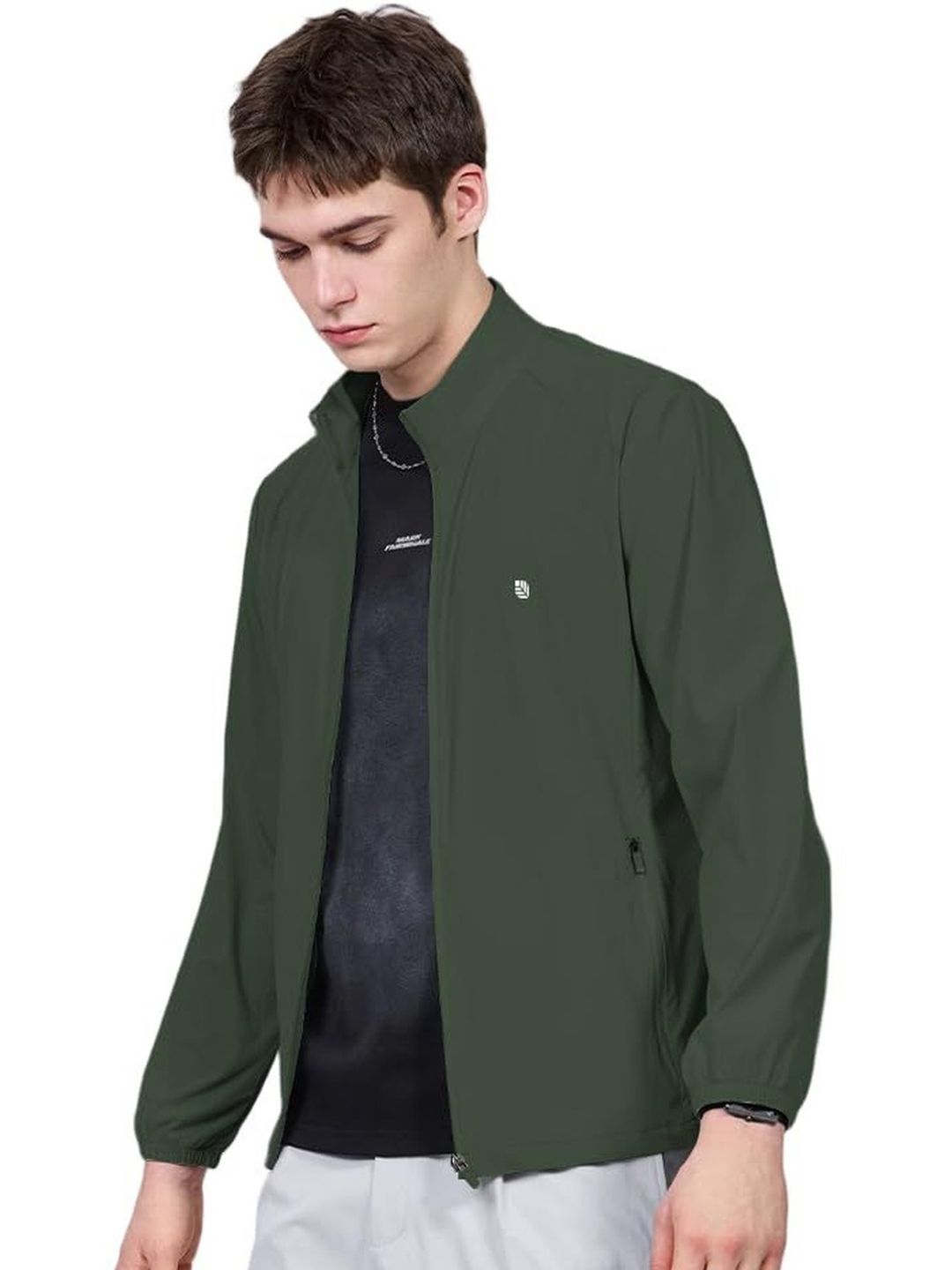 venzina Men Lightweight Outdoor Sporty Jacket