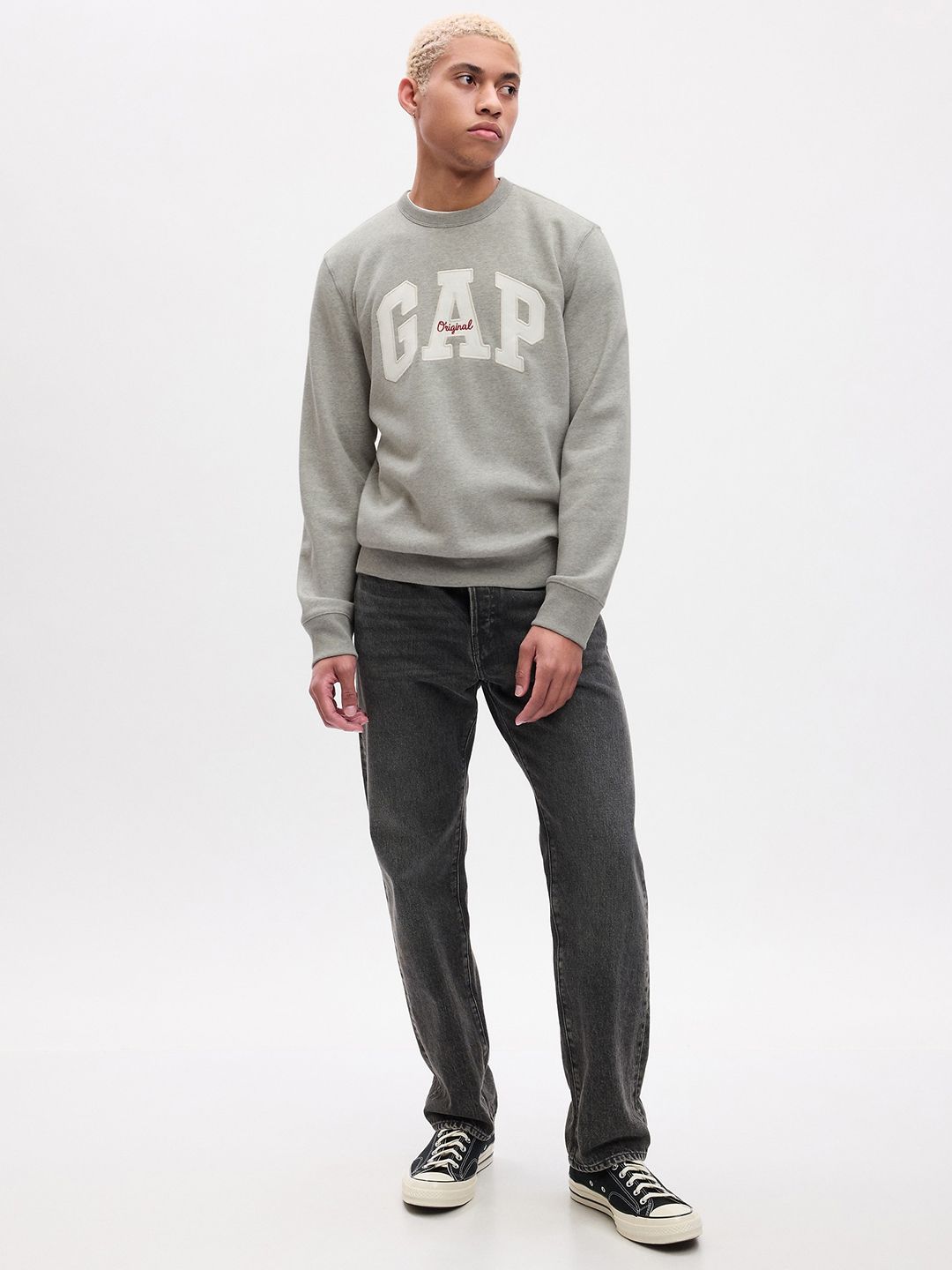 GAP Brand Logo Embroidered Sweatshirt
