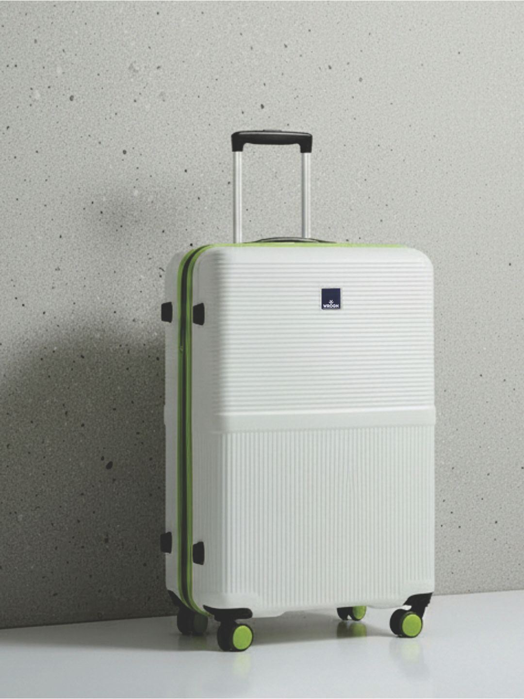 Roadster Hard-Sided Self-Design Large Trolley Suitcase - Volume 101 L WROGN