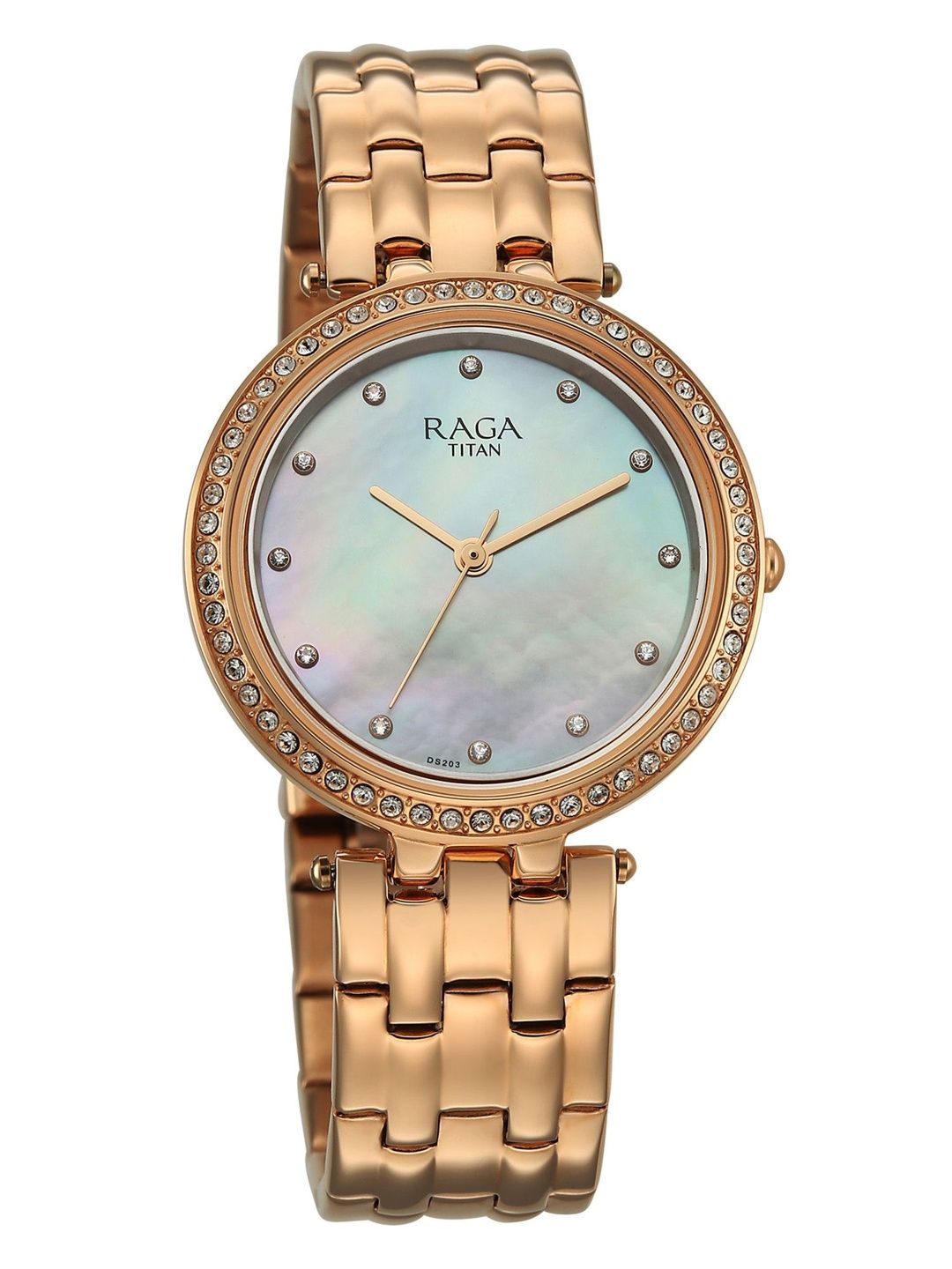 Raga Allure White Mother Of Pearl Dial Quartz Analog Watch - 2793WM02