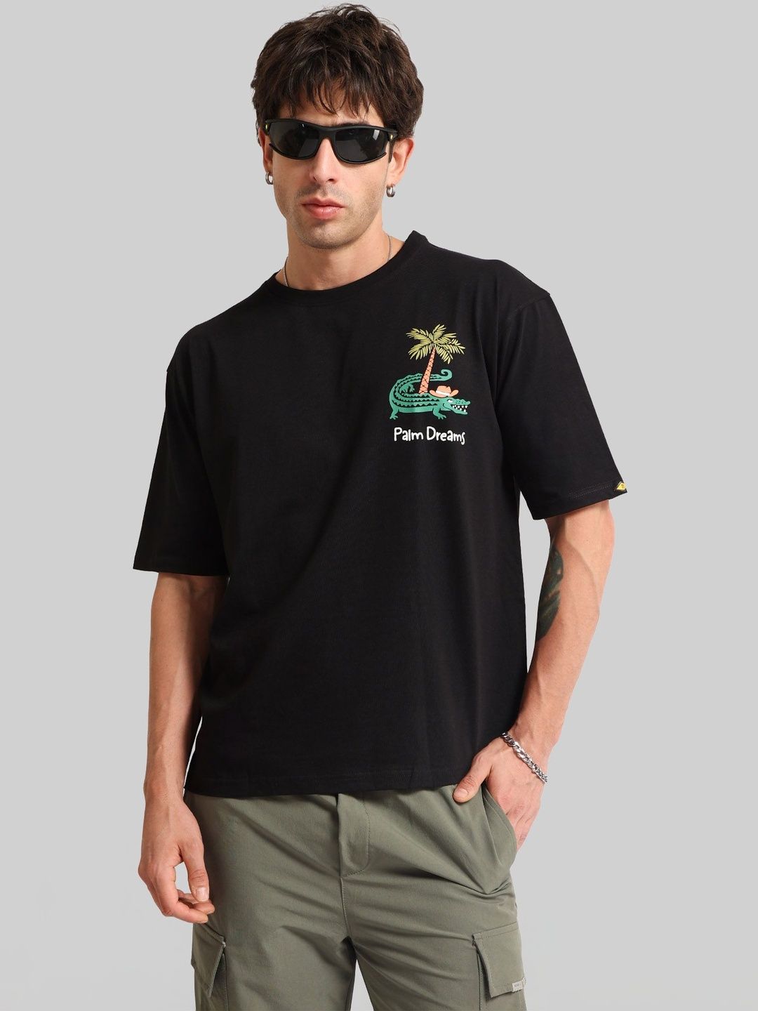 Maniac Men Printed T-shirt