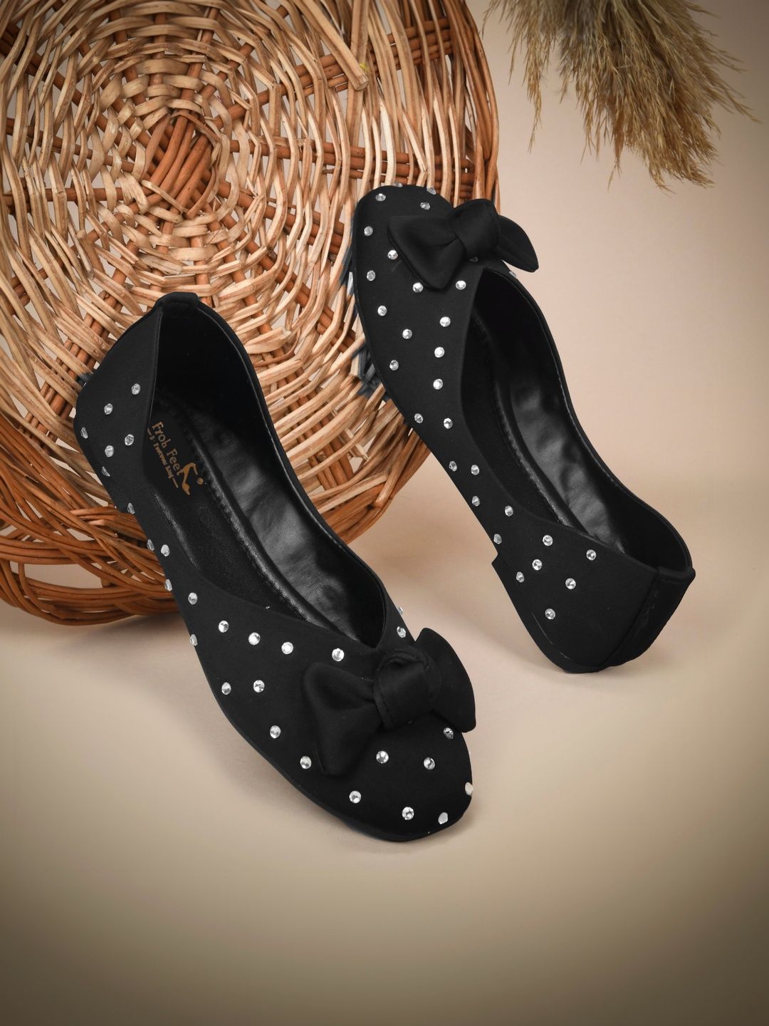 Froh Feet Froh Feet Women Printed Round Toe Slip-On Ballerinas