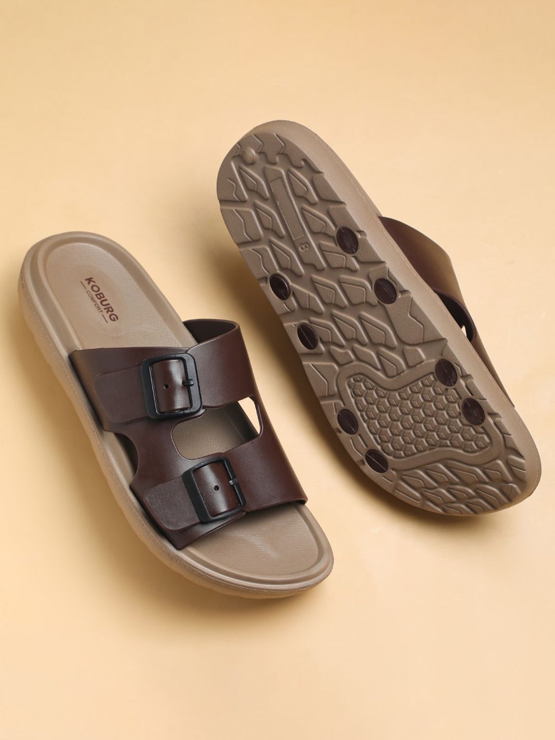 Koburg Classic Men Comfortable Extra Soft Slide Lightweight Eva Slip-on Sandals