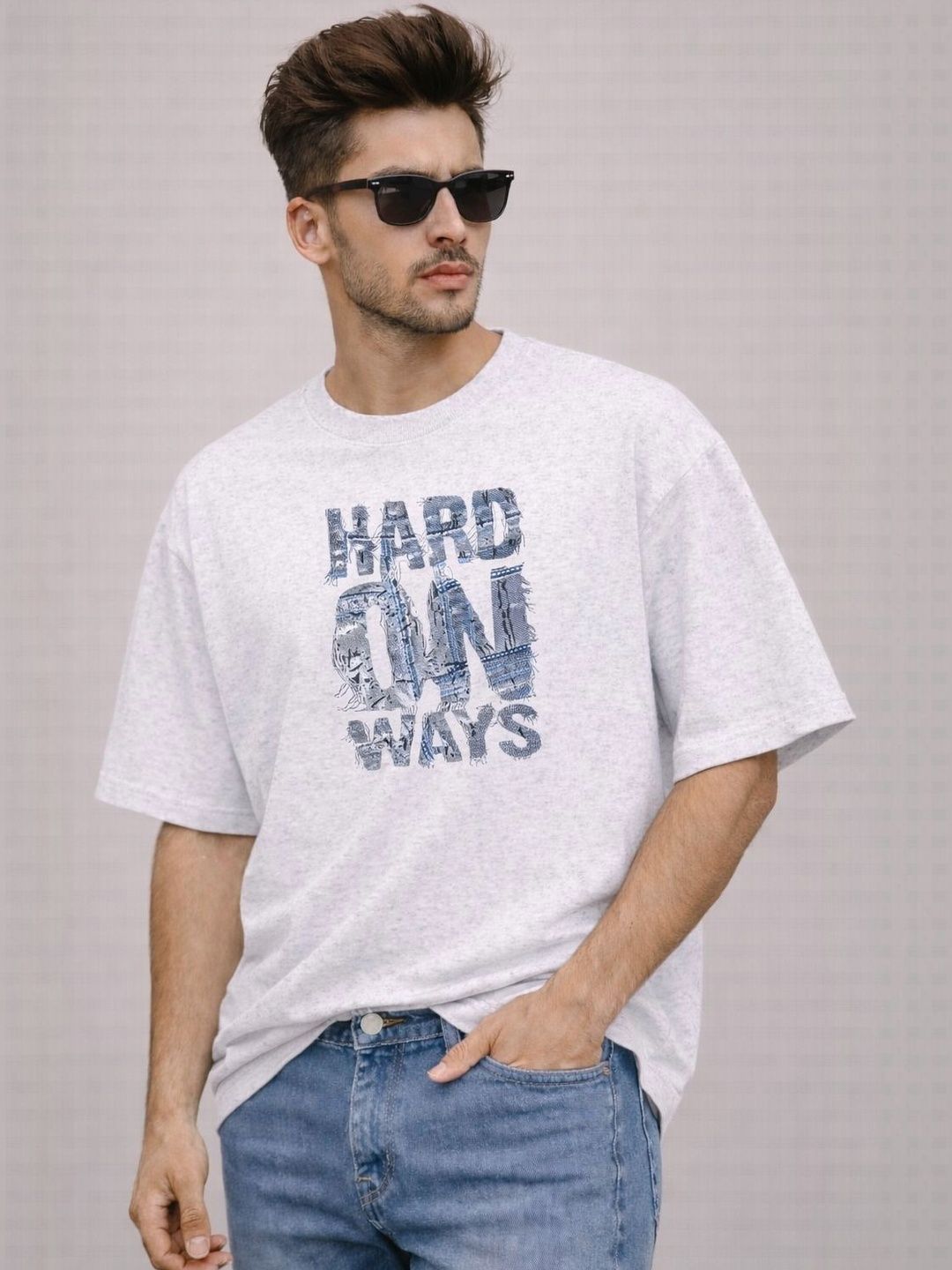 Moda Rapido Men Typography Printed T-shirt