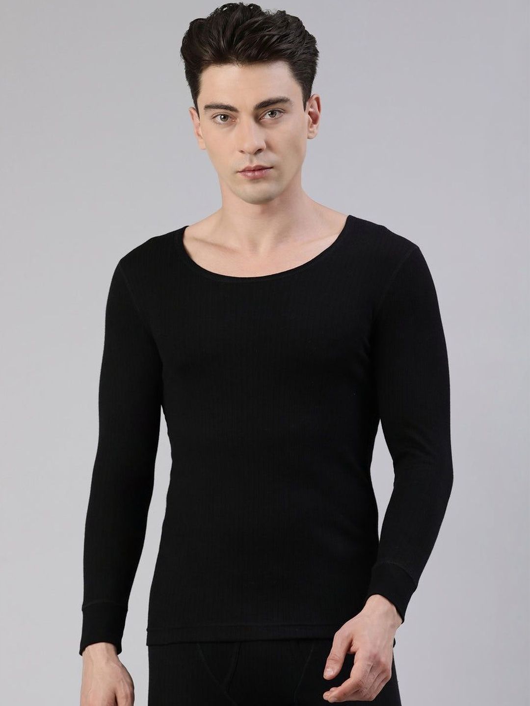 FASO Men Cotton Ribbed Thermal Tops