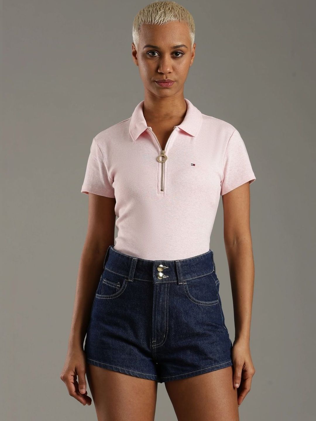 Polo Collar Slim Fit T-shirt